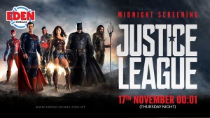 Justice League at Eden Cinemas- special midnight screening