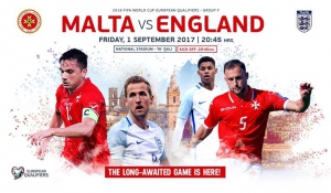 Malta vs England - 2018 FIFA World Cup – European qualifiers