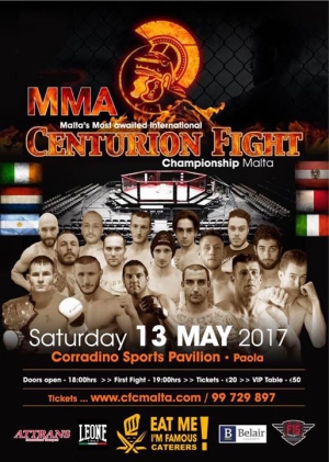 Malta's most awaited Show. MMA 13th May 17' 