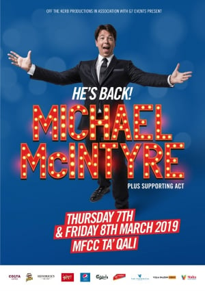Michael McIntyre - The Big World Tour - Live in Malta - 2019