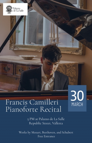 Francis Camilleri Piano Recital