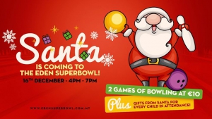 Santa is coming to the Eden SuperBowl