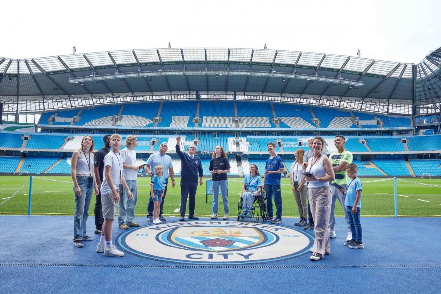 Etihad Stadium: Manchester City FC Tour by Rail From London