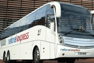 Manchester Lufthavn: Bustransport til Manchester Central