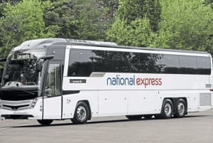 Manchester Lufthavn: Bustransport til Manchester Central