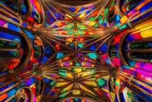 Manchesterin katedraali: 360° ääni- ja valoesitys LUMINISCENCE