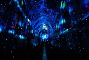 Manchesterin katedraali: 360° ääni- ja valoesitys LUMINISCENCE