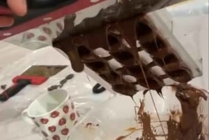 Manchester: Aula de confeção de praliné de chocolate (bombom)