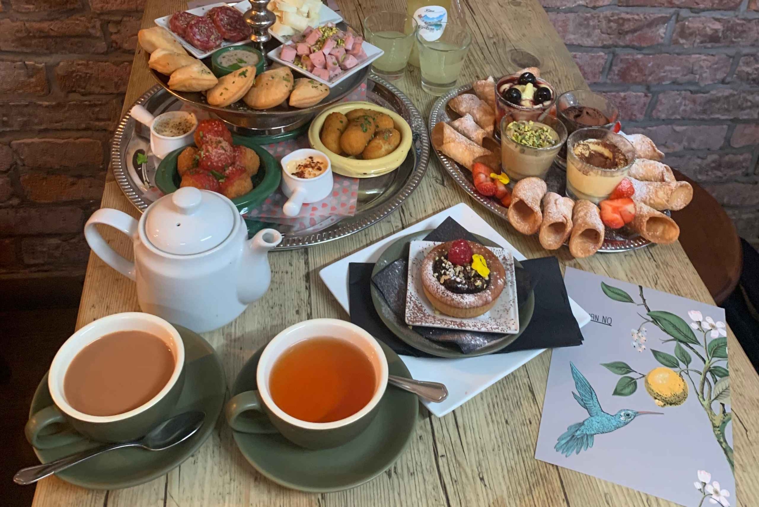 Manchester: experiência de chá da tarde italiano