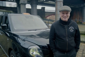 Manchester: Privat stadstur med elektrisk taxi