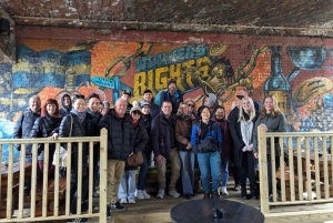 Manchester: passeio a pé Rock 'n Goal com guia local