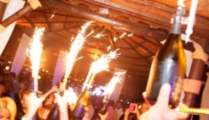 Buy a bottle in a club and enjoy the fireworks!