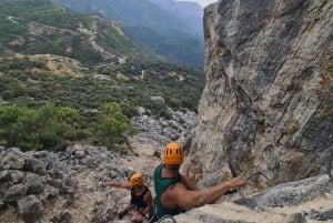 From Estepona: Vía Ferrata de Benalauria climbing tour