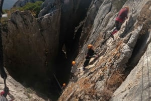 From Estepona: Vía Ferrata de Benalauria climbing tour