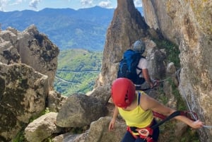 From Estepona: Vía Ferrata de Benalauria climbing tour