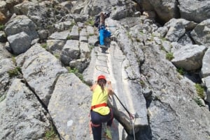 From Estepona: Vía Ferrata de Benalauria climbing tour