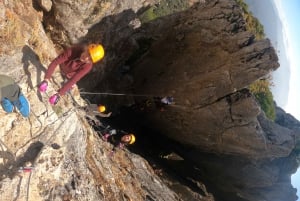 From Estepona: Vía Ferrata de Benalauria climbing tour