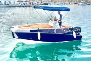 Benalmádena: Speedboat Rental without License