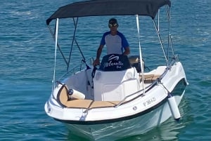 Benalmádena: Speedboat Rental without License