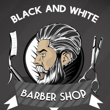 Black and White Barber shop