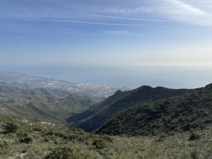 Climbing La Concha