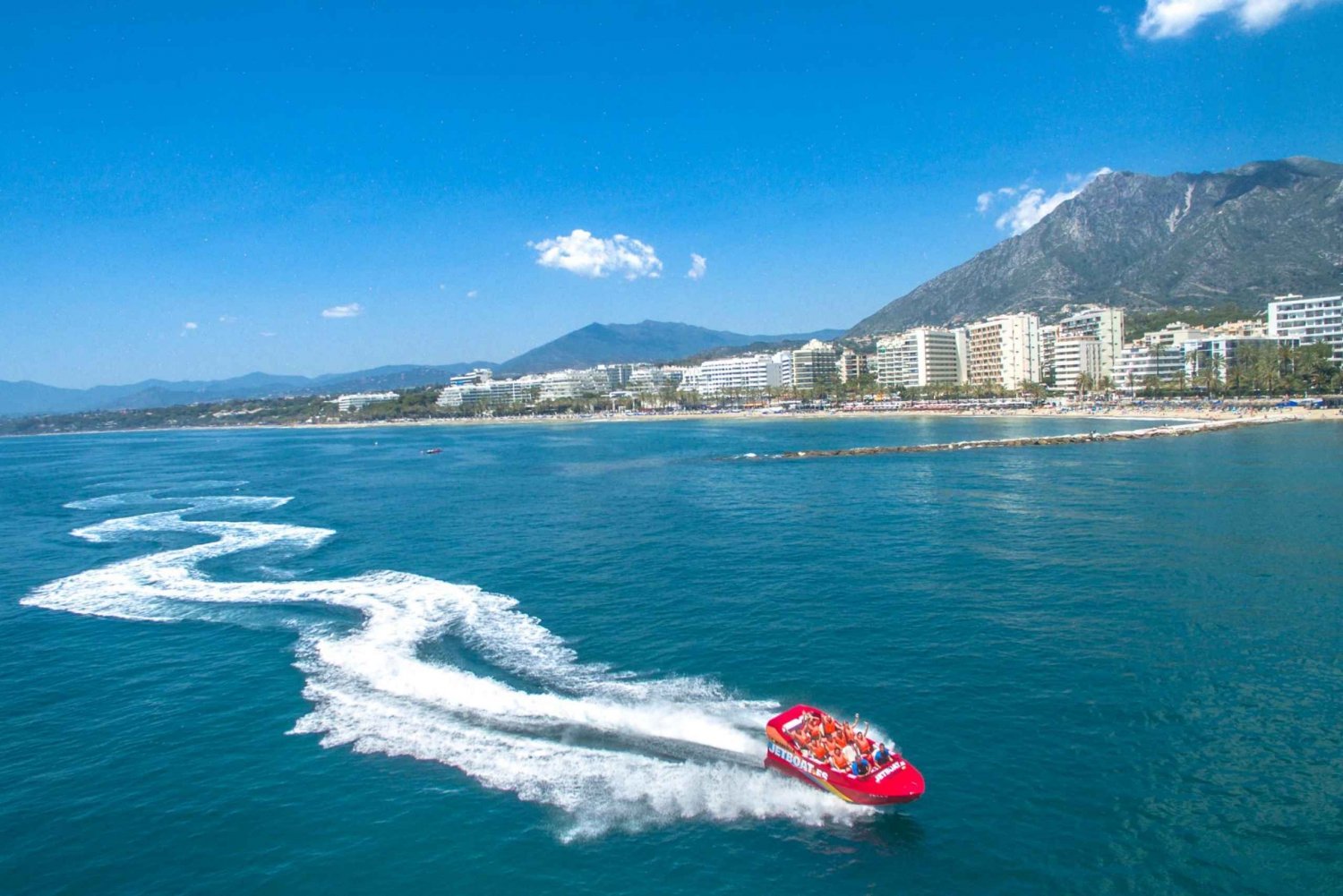 Costa del Sol: Fartfylld och rolig jetbåt-åktur