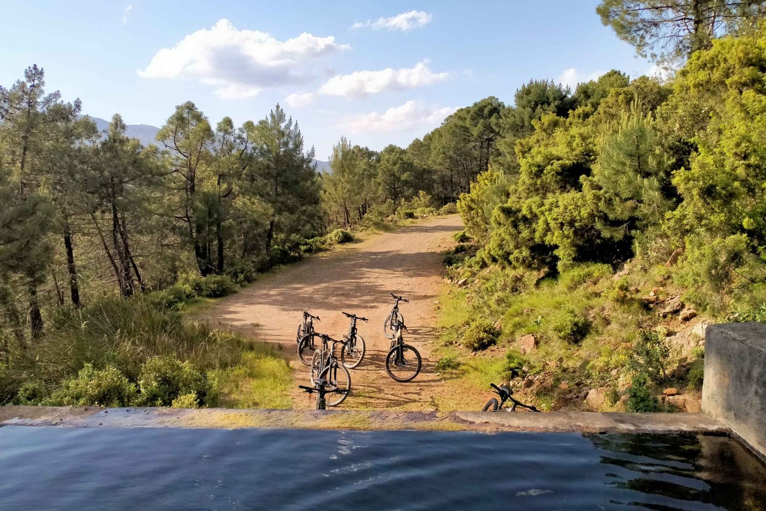 Elektro-Mountainbike im Nationalpark Sierra de las Nieves