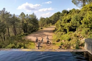 Mountain bike elétrica no parque nacional Sierra de las Nieves
