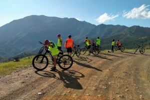 Mountain bike elétrica no parque nacional Sierra de las Nieves