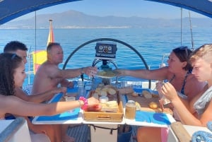 Estepona: Always private- Sail- dolphin Yacht Charter-paddle