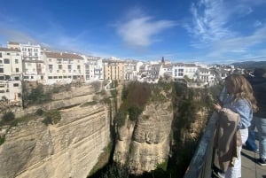from Estepona, Marbella, Mijas: RONDA private tour incl. transportation and tapas