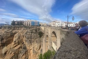 from Estepona, Marbella, Mijas: RONDA private tour incl. transportation and tapas