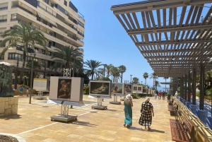 Depuis Estepona, Mijas, Marbella : visite privée de Marbella avec transport, tapas et boissons