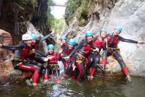 From Marbella: Guadalmina River Guided Canyoning Adventure