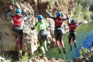 From Marbella: Guadalmina River Guided Canyoning Adventure