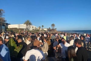 From Marbella/Estepona: Private nightlife VIP tour Transportation Drinks