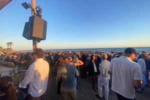 From Marbella/Estepona: Private nightlife VIP tour Transportation Drinks