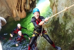 From Marbella: Guadalmina River Guided Canyoning Adventure