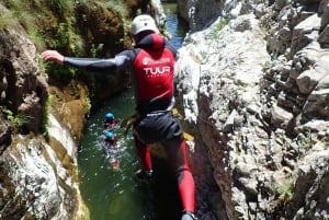 From Marbella: Guadalmina River Guided Canyoning Adventure