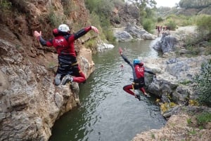 From Marbella: Guadalmina River Guided Canyoning Adventure