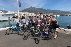 From Marbella: Guided Bicycle Tour to Puerto Banús