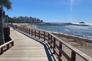 From Marbella: Guided Bicycle Tour to Puerto Banús