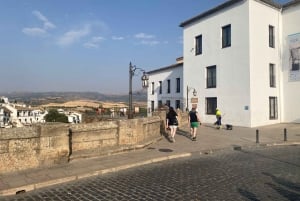Z Marbelli: prywatna wycieczka do Ronda, w tym transfer, kawa, arena walk byków, tapas, drinki