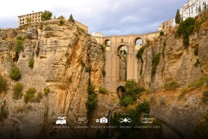 Depuis Marbella : excursion privée panoramique à 360° vers Ronda en Tesla X