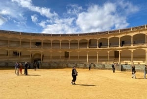 Desde Marbella: Ronda, incluye transporte, cafetería, plaza de toros, tapas y bebidas