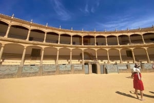 Z Marbelli: prywatna wycieczka do Ronda, w tym transfer, kawa, arena walk byków, tapas, drinki