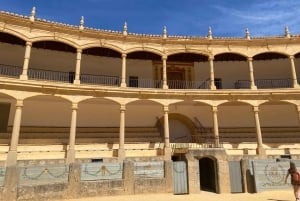 Z Marbelli: prywatna wycieczka do Ronda, w tym transfer, kawa, arena walk byków, tapas, drinki