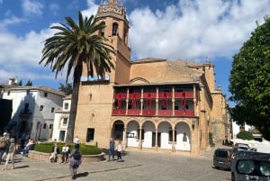 Z Marbelli: prywatna wycieczka do Ronda, w tym transfer, kawa, arena walk byków, tapas, drinki