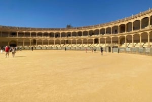Z Marbelli: prywatna wycieczka do Ronda, w tym transfer, kawa, arena walk byków, tapas, drinki