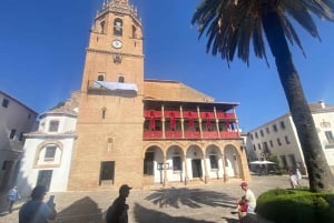 Z Marbelli: prywatna wycieczka do Ronda, w tym transfer, kawa, arena walk byków, tapas, drinki